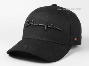Бейсболка с вышивкой Champ черная