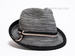 Шляпа D 193-08 черный меланж