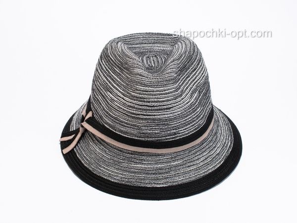Шляпа D 193-08 черный меланж