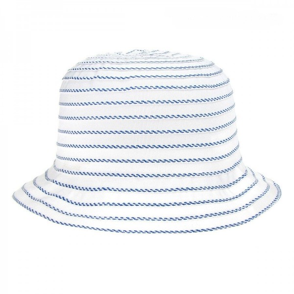 Шляпа Brezza детская белая в синюю полоску.