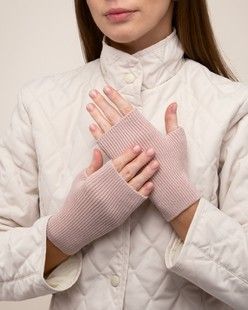 Митенки коттоновые М-43 перламутровые
