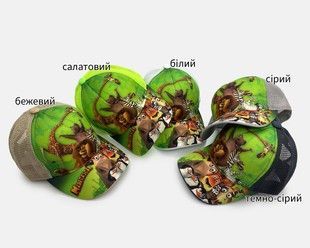Бейсболка дитяча принт Madagascar-1