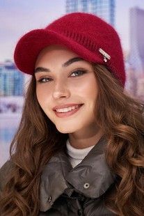 Бейсболка Долорес арт.4955 бордо