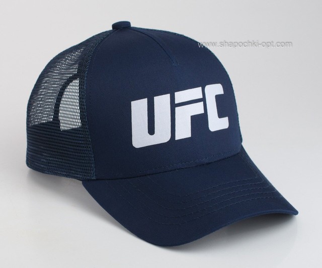 Синя бейсболка з сіткою логотип UFC