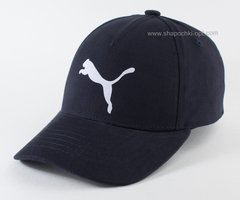 Мужская бейсболка синяя с белым логотипом "Puma" Baseball Cap