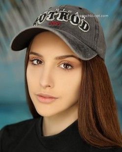 Бейсболка з вишивкою Hot Rod чорна арт. 1616
