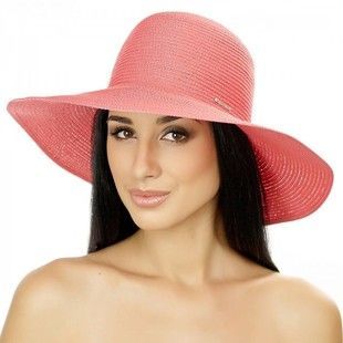Коралловые женские шляпы оптом D 039-41