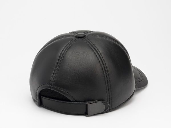 Бейсболка из кожи Daks